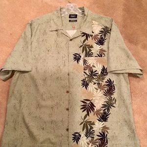 Man’s silk shirt